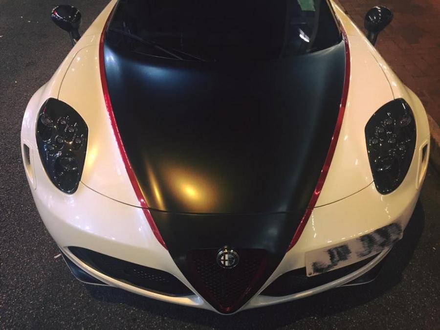  Alfa Romeo 4C by Impressive Wrap 2016 года  (фото 5 из 12)
